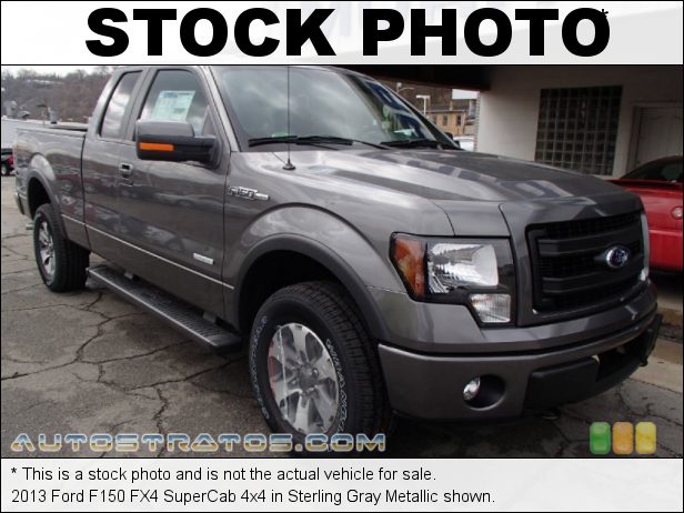 Stock photo for this 2013 Ford F150 FX4 SuperCab 4x4 3.5 Liter EcoBoost DI Turbocharged DOHC 24-Valve Ti-VCT V6 6 Speed Automatic