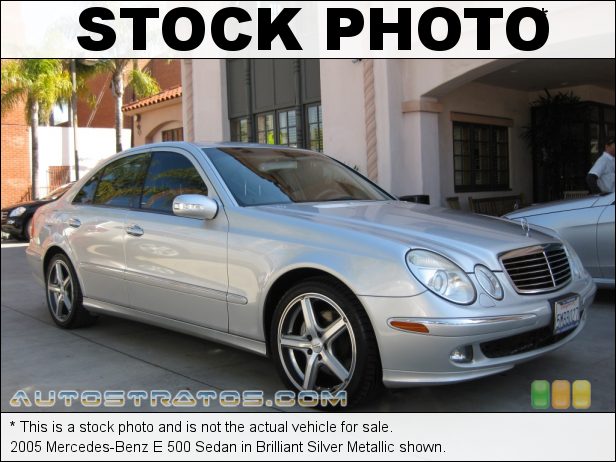 Stock photo for this 2005 Mercedes-Benz E 500 Sedan 5.0 Liter SOHC 24-Valve V8 7 Speed Automatic