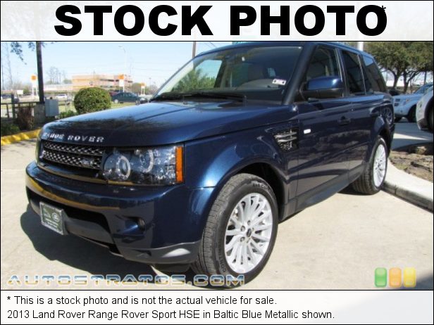 Stock photo for this 2013 Land Rover Range Rover Sport HSE 5.0 Liter GDI DOHC 32-Valve DIVCT V8 6 Speed CommandShift Automatic