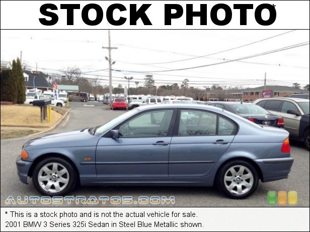 Stock photo for this 2001 BMW 3 Series Sedan 2.5L DOHC 24V Inline 6 Cylinder 5 Speed Manual