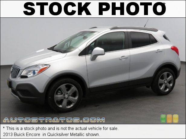 Stock photo for this 2013 Buick Encore  1.4 Liter ECOTEC Turbocharged DOHC 16-Valve VVT 4 Cylinder 6 Speed Automatic