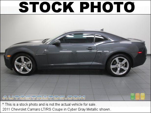 Stock photo for this 2011 Chevrolet Camaro Coupe 3.6 Liter SIDI DOHC 24-Valve VVT V6 6 Speed TAPshift Automatic