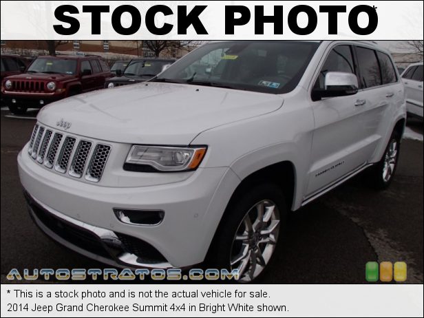 Stock photo for this 2014 Jeep Grand Cherokee Summit 4x4 5.7 Liter HEMI OHV 16-Valve VVT MDS V8 8 Speed Automatic