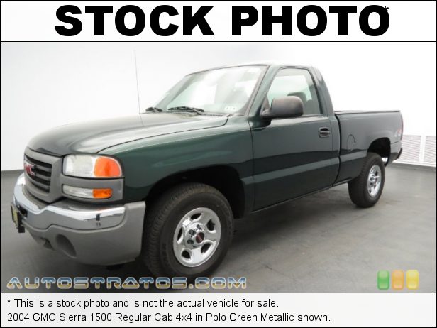 Stock photo for this 2002 GMC Sierra 1500 Regular Cab 4x4 4.8 Liter OHV 16-Valve V8 4 Speed Automatic