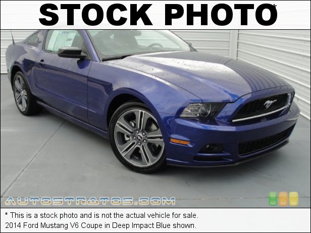 Stock photo for this 2014 Ford Mustang V6 Coupe 3.7 Liter DOHC 24-Valve Ti-VCT V6 6 Speed Automatic