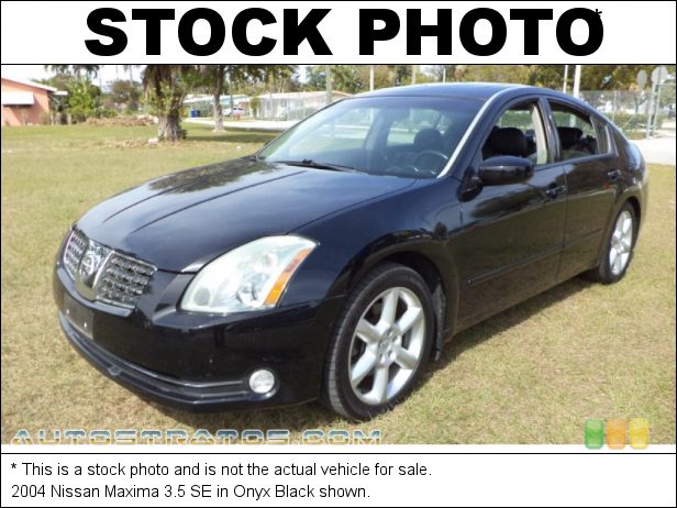 Stock photo for this 2004 Nissan Maxima 3.5 SE 3.5 Liter DOHC 24-Valve V6 5 Speed Automatic