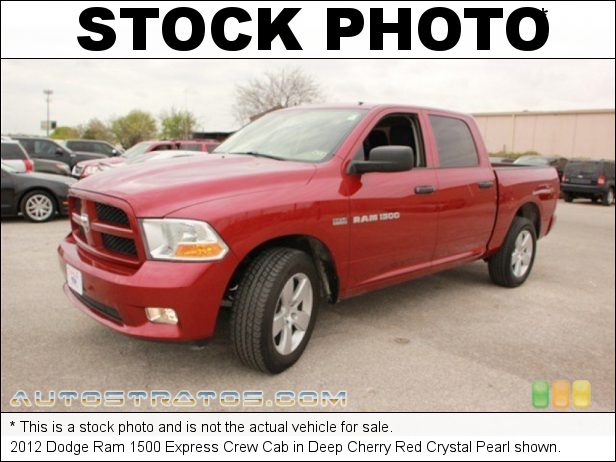 Stock photo for this 2012 Dodge Ram 1500 Express Crew Cab 5.7 Liter HEMI OHV 16-Valve VVT MDS V8 6 Speed Automatic