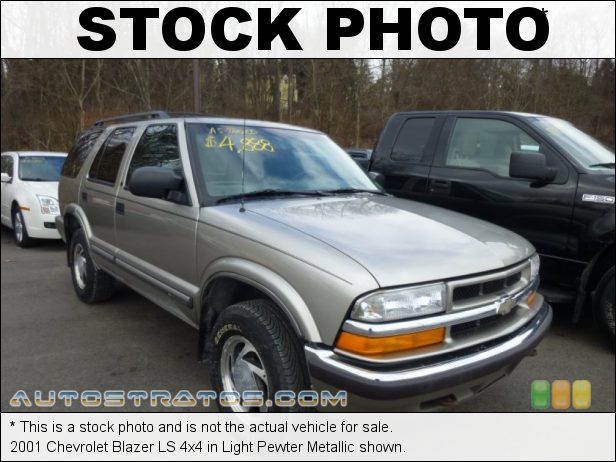 Stock photo for this 2001 Chevrolet Blazer LS 4x4 4.3 Liter OHV 12-Valve Vortec V6 4 Speed Automatic