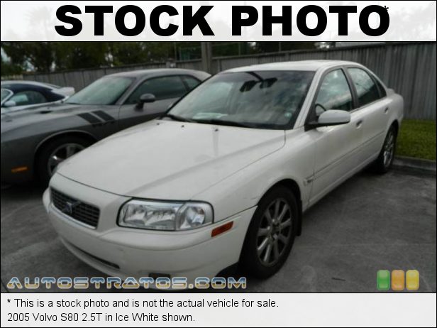 Stock photo for this 2005 Volvo S80 2.5T 2.5 Liter Turbocharged DOHC 20-Valve 5 Cylinder 5 Speed Automatic