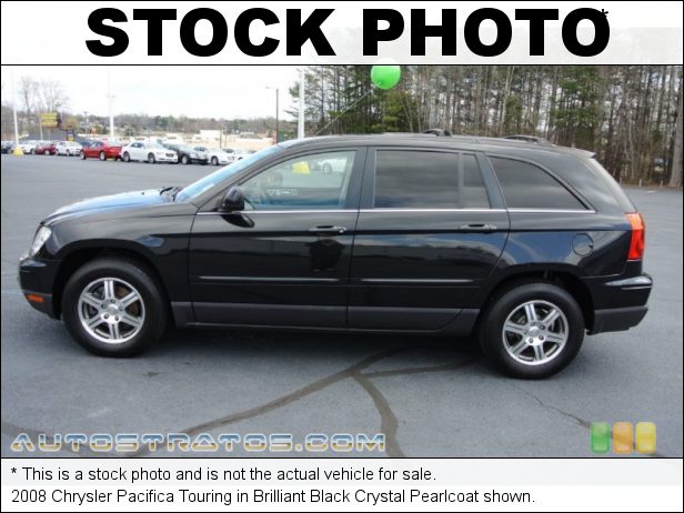Stock photo for this 2008 Chrysler Pacifica Touring 4.0 Liter SOHC 24 Valve V6 6 Speed AutoStick Automatic