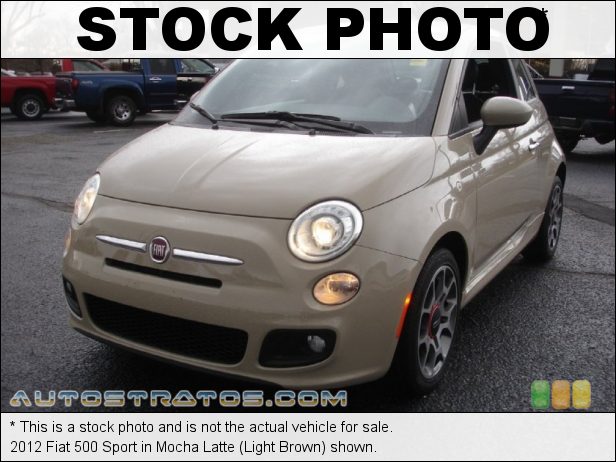 Stock photo for this 2012 Fiat 500 Sport 1.4 Liter SOHC 16-Valve MultiAir 4 Cylinder 6 Speed Auto Stick Automatic