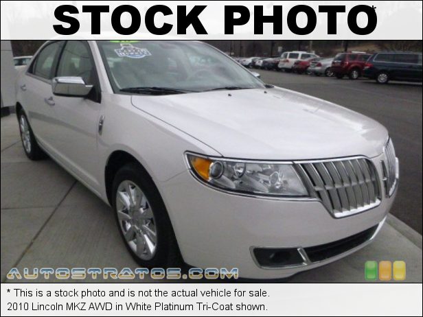 Stock photo for this 2010 Lincoln MKZ AWD 3.5 Liter DOHC 24-Valve iVCT Duratec V6 6 Speed Selectshift Automatic