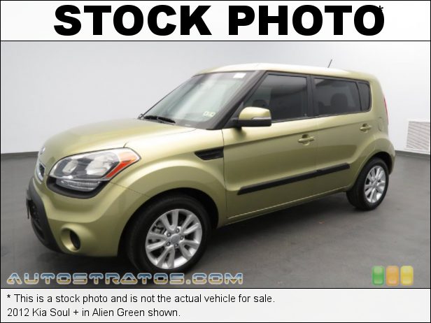 Stock photo for this 2012 Kia Soul  2.0 Liter DOHC 16-Valve CVVT 4 Cylinder 4 Speed Automatic