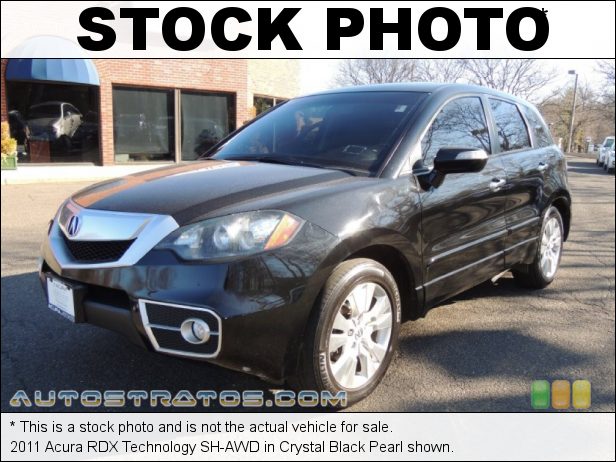 Stock photo for this 2011 Acura RDX Technology SH-AWD 2.3 Liter Turbocharged DOHC 16-Valve i-VTEC 4 Cylinder 5 Speed Sequential SportShift Automatic