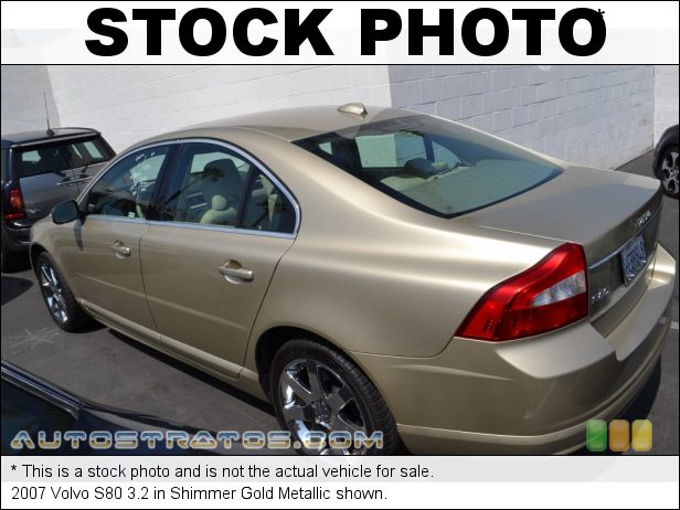 Stock photo for this 2007 Volvo S80 3.2 3.2L DOHC 24 Valve Inline 6 Cylinder 6 Speed Geartronic Automatic