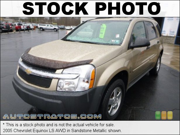 Stock photo for this 2005 Chevrolet Equinox LS AWD 3.4 Liter OHV 12-Valve V6 5 Speed Automatic