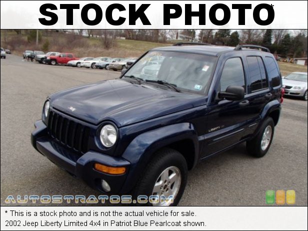 Stock photo for this 2002 Jeep Liberty Limited 4x4 3.7 Liter SOHC 12-Valve Powertech V6 4 Speed Automatic