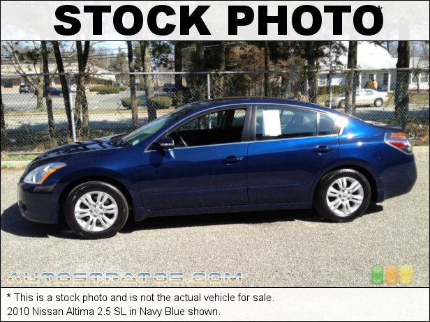 Stock photo for this 2010 Nissan Altima 2.5 SL 2.5 Liter DOHC 16-Valve CVTCS 4 Cylinder Xtronic CVT Automatic