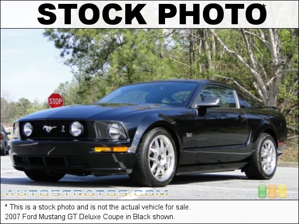 Stock photo for this 2007 Ford Mustang GT Deluxe Coupe 4.6 Liter Roush Supercharged SOHC 24-Valve VVT V8 5 Speed Automatic