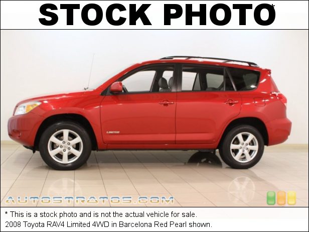 Stock photo for this 2008 Toyota RAV4 Limited 4WD 2.4L DOHC 16V VVT-i 4 Cylinder 4 Speed Automatic