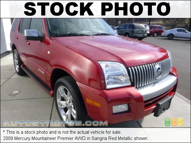 Stock photo for this 2009 Mercury Mountaineer Premier AWD 4.0 Liter SOHC 12-Valve V6 5 Speed Automatic