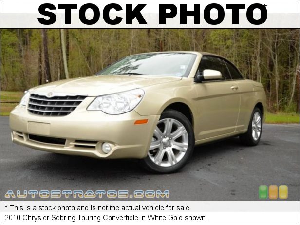 Stock photo for this 2010 Chrysler Sebring Touring Convertible 2.7 Liter Flex-Fuel DOHC 24-Valve V6 4 Speed Automatic Stock photo for this 2010 Chrysler Sebring Touring Convertible 2.7 Liter Flex-Fuel DOHC 24-Valve V6 4 Speed Automatic
