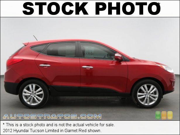 Stock photo for this 2012 Hyundai Tucson Limited 2.4 Liter DOHC 16-Valve CVVT 4 Cylinder 6 Speed SHIFTRONIC Automatic