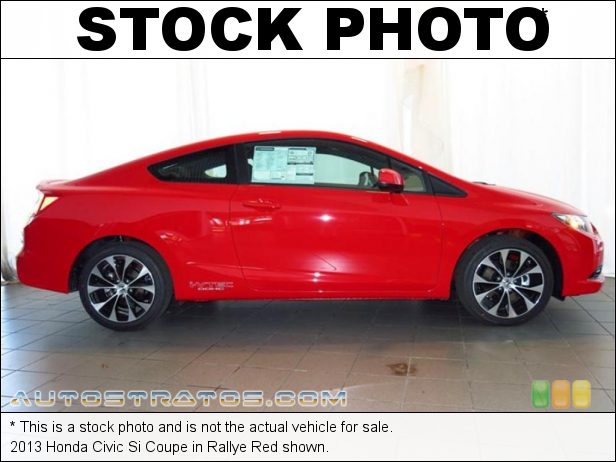 Stock photo for this 2013 Honda Civic Si Coupe 2.4 Liter DOHC 16-Valve i-VTEC 4 Cylinder 6 Speed Manual