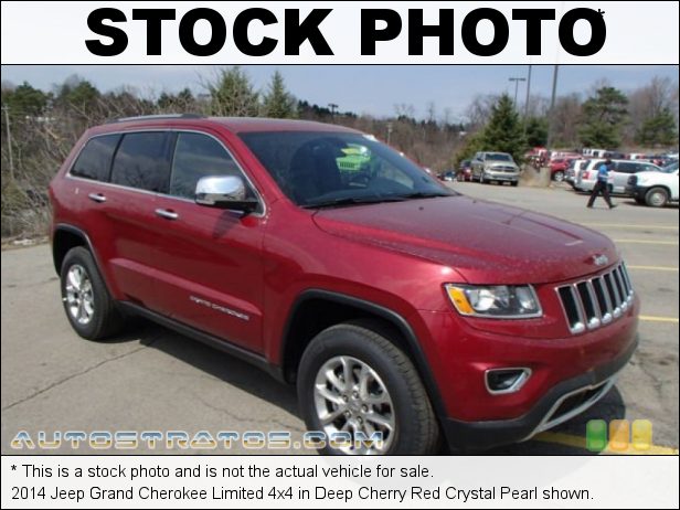 Stock photo for this 2014 Jeep Grand Cherokee Limited 4x4 3.6 Liter DOHC 24-Valve VVT Pentastar V6 8 Speed Automatic