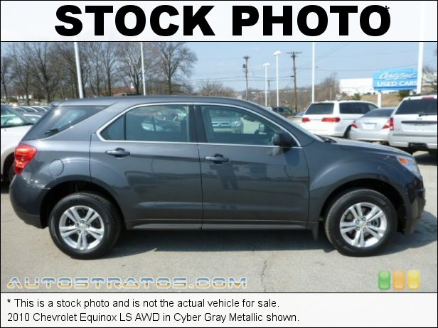 Stock photo for this 2010 Chevrolet Equinox LS AWD 2.4 Liter DOHC 16-Valve VVT 4 Cylinder 6 Speed Automatic Stock photo for this 2010 Chevrolet Equinox LS AWD 2.4 Liter DOHC 16-Valve VVT 4 Cylinder 6 Speed Automatic