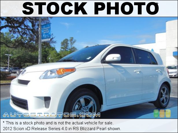 Stock photo for this 2012 Scion xD Release Series 4.0 1.8 Liter DOHC 16-Valve VVT 4 Cylinder 4 Speed Automatic