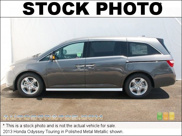 Stock photo for this 2013 Honda Odyssey Touring 3.5 Liter SOHC 24-Valve i-VTEC V6 6 Speed Automatic