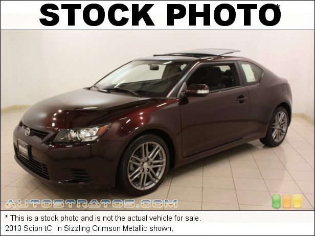 Stock photo for this 2013 Scion tC  2.5 Liter DOHC 16-Valve Dual VVT-i 4 Cylinder 6 Speed Sequential Automatic
