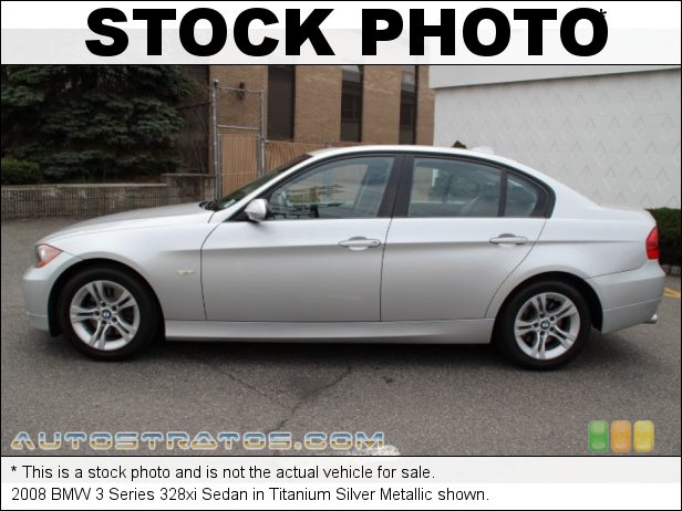 Stock photo for this 2008 BMW 3 Series 328xi Sedan 3.0L DOHC 24V VVT Inline 6 Cylinder 6 Speed Manual