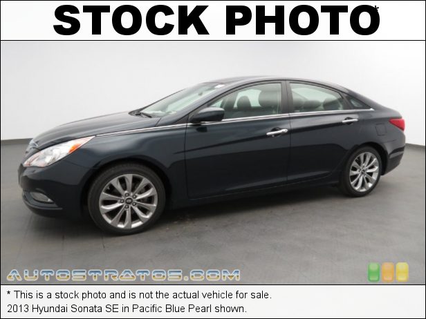 Stock photo for this 2013 Hyundai Sonata SE 2.4 Liter DOHC 16-Valve D-CVVT 4 Cylinder 6 Speed Shiftronic Automatic