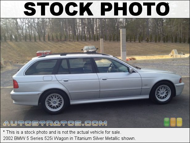 Stock photo for this 2002 BMW 5 Series 525i Wagon 2.5L DOHC 24V Inline 6 Cylinder 5 Speed Automatic