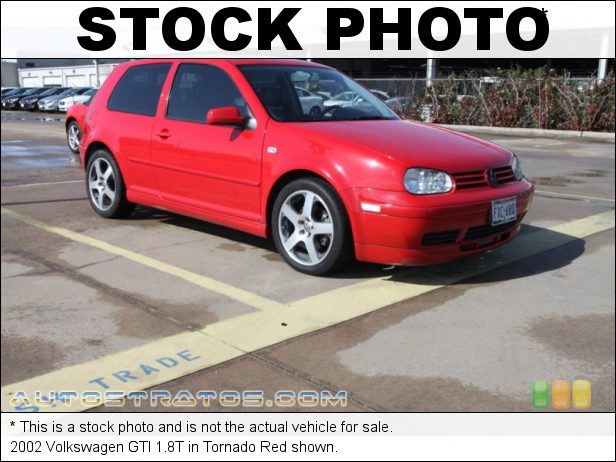 Stock photo for this 2002 Volkswagen GTI  1.8 Liter Turbocharged DOHC 20-Valve 4 Cylinder 5 Speed Automatic