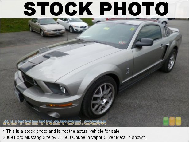 Stock photo for this 2009 Ford Mustang Shelby Coupe 5.4 Liter KR Supercharged DOHC 32-Valve V8 6 Speed Manual