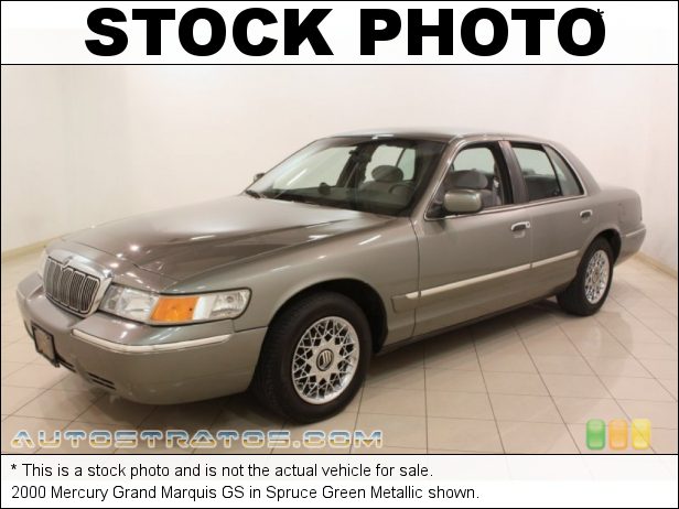 Stock photo for this 2000 Mercury Grand Marquis GS 4.6 Liter SOHC 16-Valve V8 4 Speed Automatic