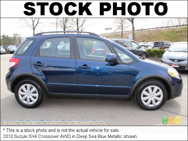 Stock photo for this 2010 Suzuki SX4 Crossover AWD 2.0 Liter DOHC 16-Valve 4 Cylinder CVT Automatic