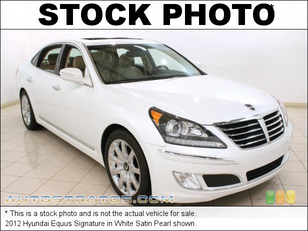 Stock photo for this 2012 Hyundai Equus Signature 5.0 Liter GDI DOHC 32-Valve D-CVVT V8 8 Speed Shiftronic Automatic