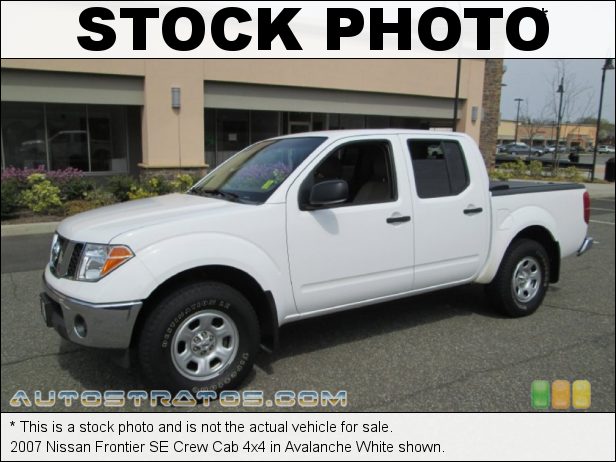 Stock photo for this 2007 Nissan Frontier Crew Cab 4x4 4.0 Liter DOHC 24-Valve VVT V6 5 Speed Automatic