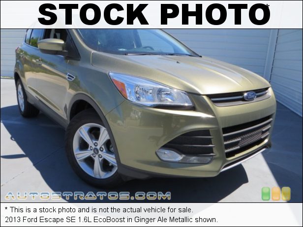 Stock photo for this 2013 Ford Escape SE 1.6L EcoBoost 1.6 Liter DI Turbocharged DOHC 16-Valve Ti-VCT EcoBoost 4 Cylind 6 Speed SelectShift Automatic