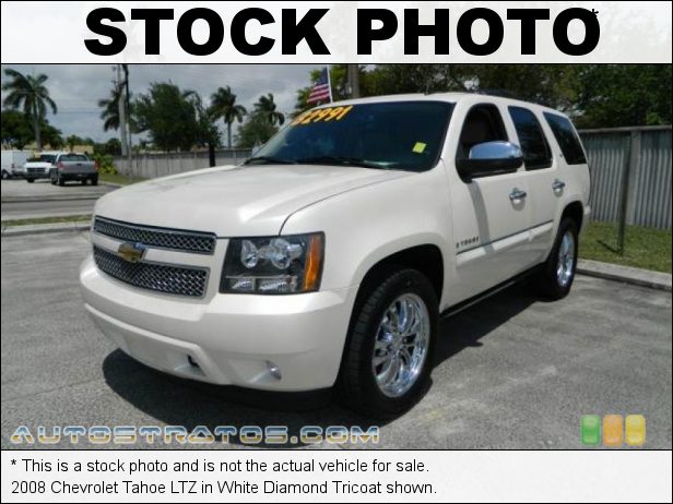Stock photo for this 2008 Chevrolet Tahoe  5.3 Liter Flex Fuel OHV 16-Valve Vortec V8 4 Speed Automatic