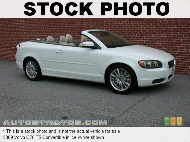 Stock photo for this 2009 Volvo C70 T5 Convertible 2.5 Liter Turbocharged DOHC 20-Valve VVT 5 Cylinder 5 Speed Geartronic Automatic