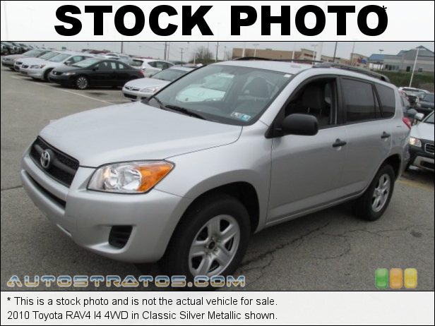 Stock photo for this 2010 Toyota RAV4 I4 4WD 2.5 Liter DOHC 16-Valve Dual VVT-i 4 Cylinder 4 Speed ECT Automatic