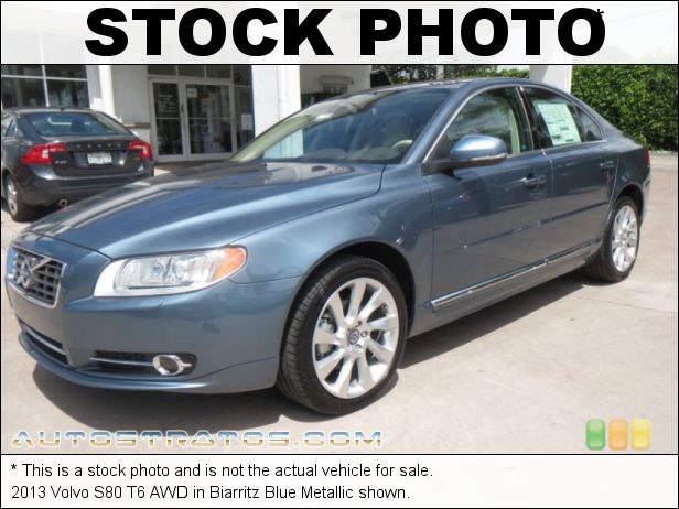 Stock photo for this 2013 Volvo S80 T6 AWD 3.0 Liter Turbocharged DOHC 24-Valve VVT Inline 6 Cylinder 6 Speed Geartronic Automatic