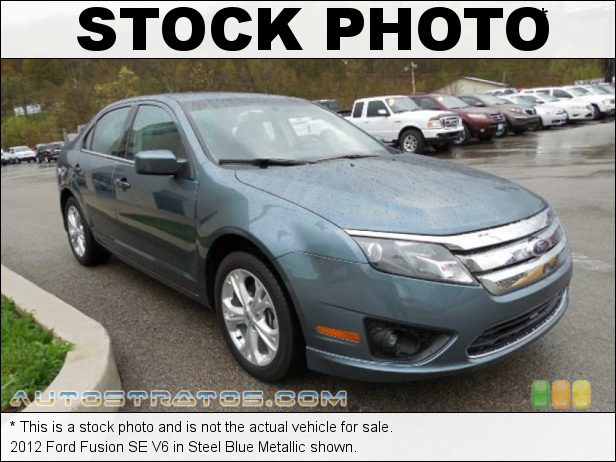 Stock photo for this 2012 Ford Fusion SE V6 3.0 Liter Flex-Fuel DOHC 24-Valve VVT Duratec V6 6 Speed Selectshift Automatic