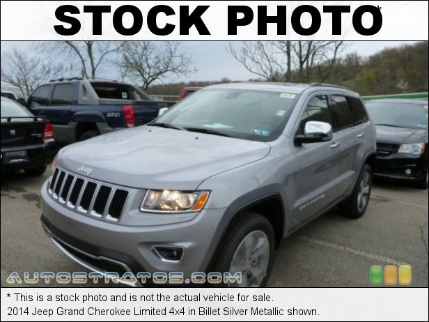 Stock photo for this 2014 Jeep Grand Cherokee Limited 4x4 3.6 Liter DOHC 24-Valve VVT Pentastar V6 8 Speed Automatic