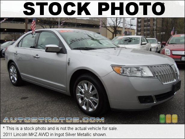 Stock photo for this 2011 Lincoln MKZ AWD 3.5 Liter DOHC 24-Valve iVCT Duratec V6 6 Speed Select Shift Automatic